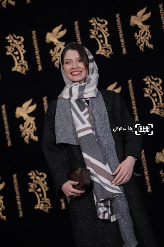 شادی کرمرودی در فتوکال فیلم «دارکوب» در کاخ رسانه جشنواره فیلم فجر36