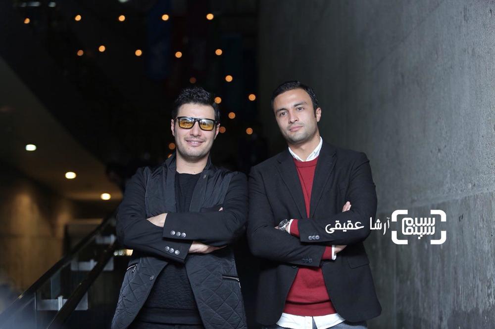 جواد عزتی و امیر جدیدی در اکران فیلم «تنگه ابوقریب» در کاخ جشنواره سی و ششم