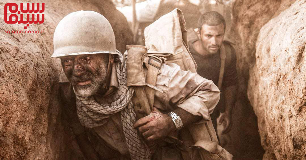 حمیدرضا آذرنگ و امیر جدیدی در فیلم «تنگه ابوقریب»