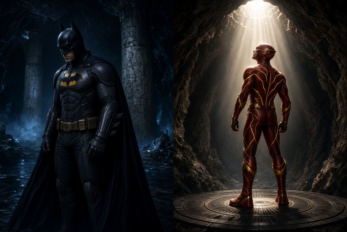 نسخه اولیه فیلم The Flash قرار بود بروس وین را بدون‌ اینکه بتمن باشد نشان دهد