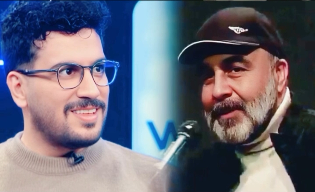 شوخی رضا عطاران با امیرحسین قیاسی در جشن حافظ + فیلم