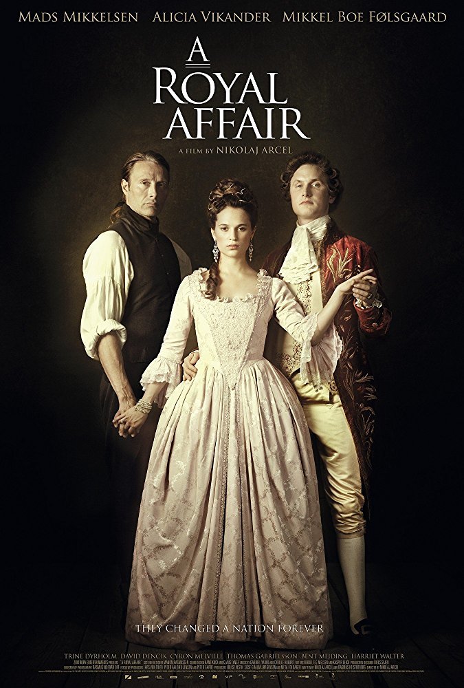 پوستر فیلم «یک رابطه سلطنتی»(A Royal Affair)