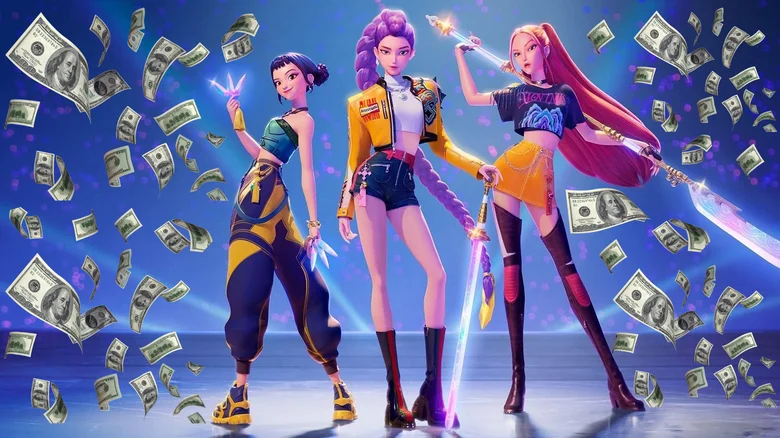 اولین صدرنشینی نتفلیکس در گیشه با KPop Demon Hunters