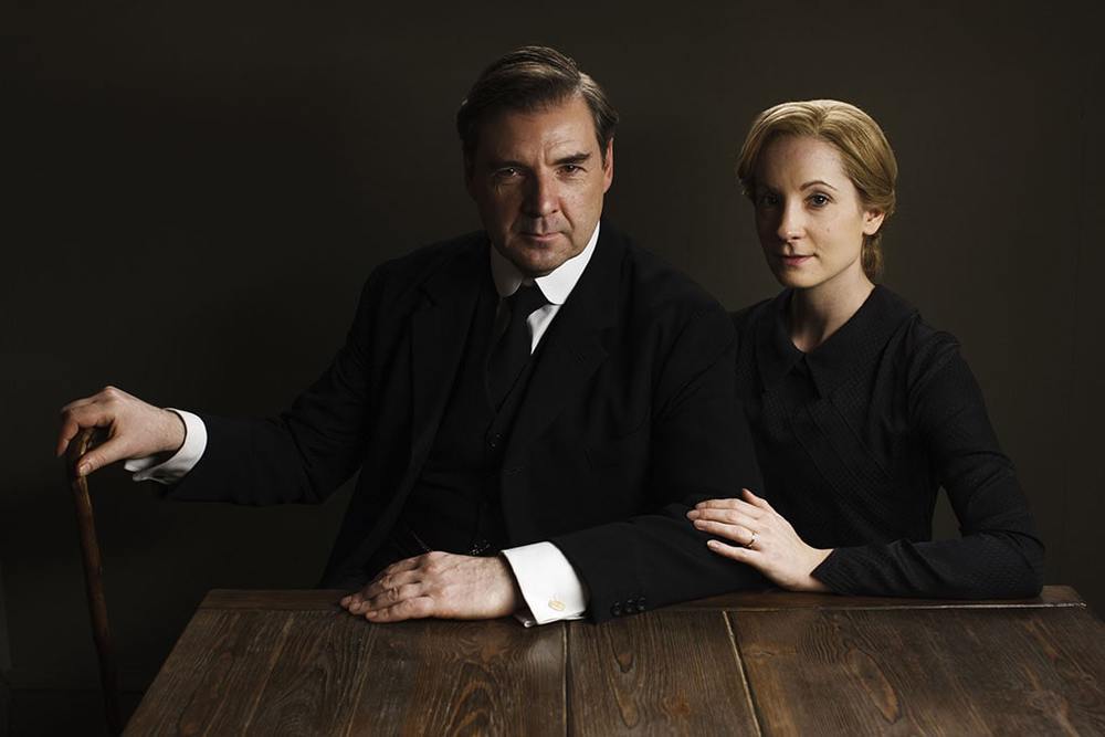 برندن کویل و جوآن فروگات در سریال «دانتون ابی» (Downton Abbey)