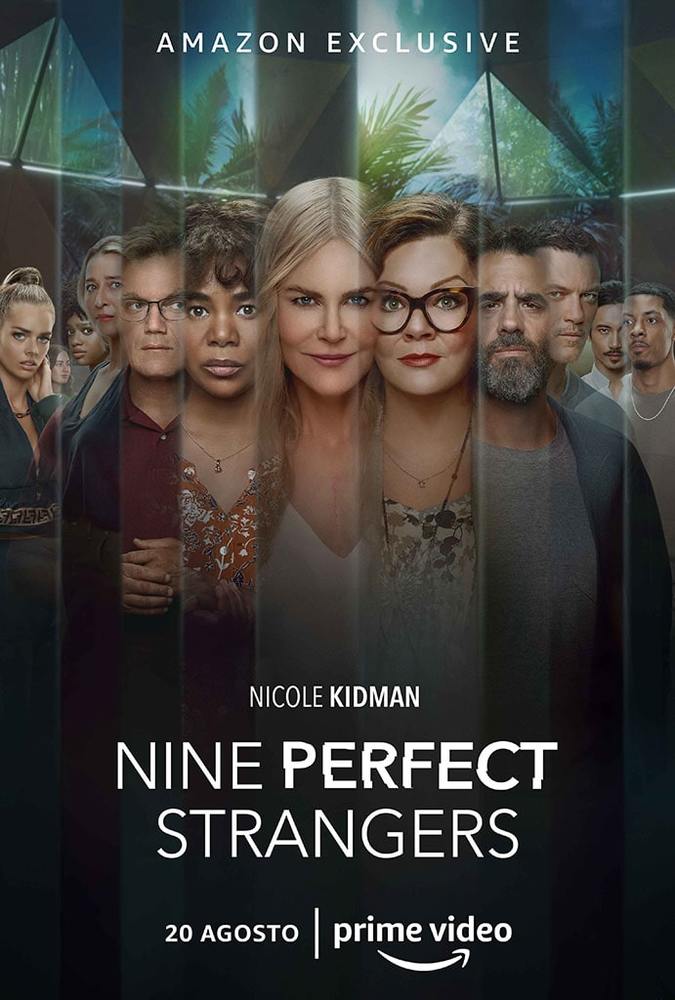 پوستر سریال تلویزیونی «نه غریبه کامل» (Nine Perfect Strangers)