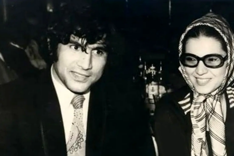 سفر زمان؛ «نعمت آغاسی» با لباس کُشتی در حال فیگور گرفتن در 30 سالگی؛ دهۀ 40