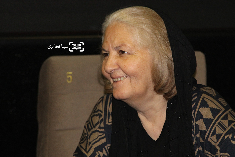 مینا جعفرزاده در اکران خصوصی فیلم «این زن حقش را میخواهد»