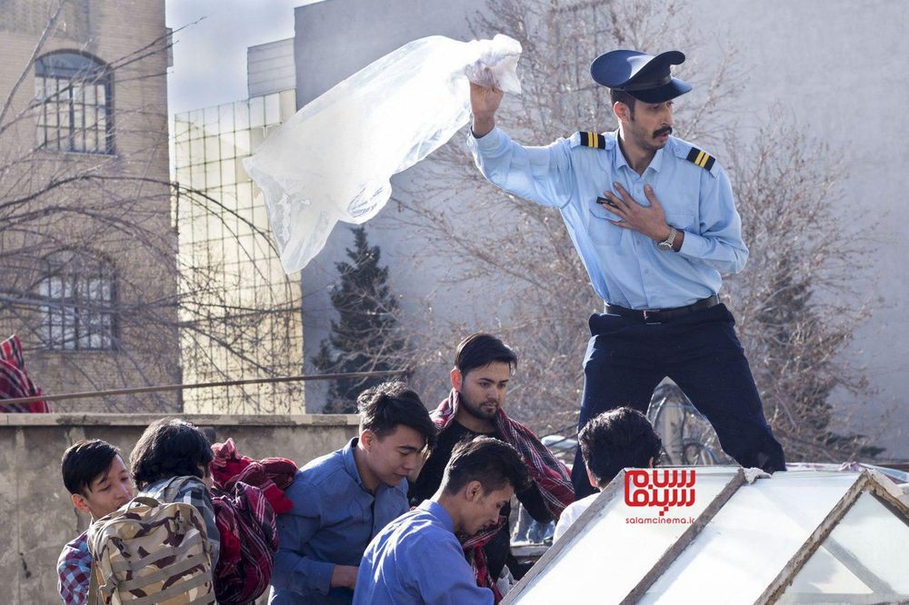 بهرام افشاری در نمایی از سریال تلویزیونی «شرایط خاص»