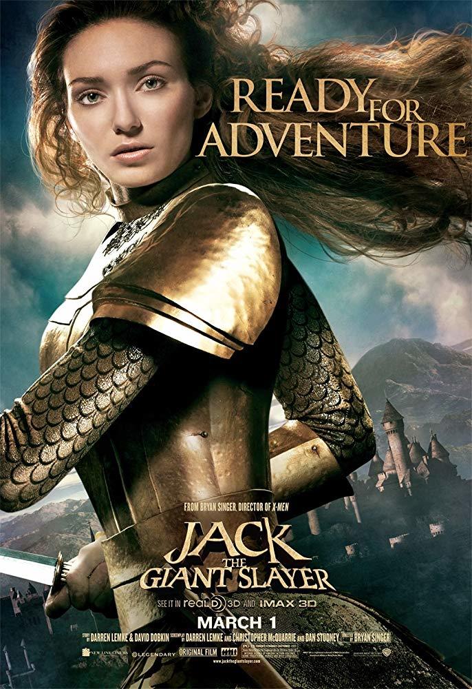 النور تاملینسون در پوستری از فیلم «جک غول کش» (Jack the Giant Slayer)