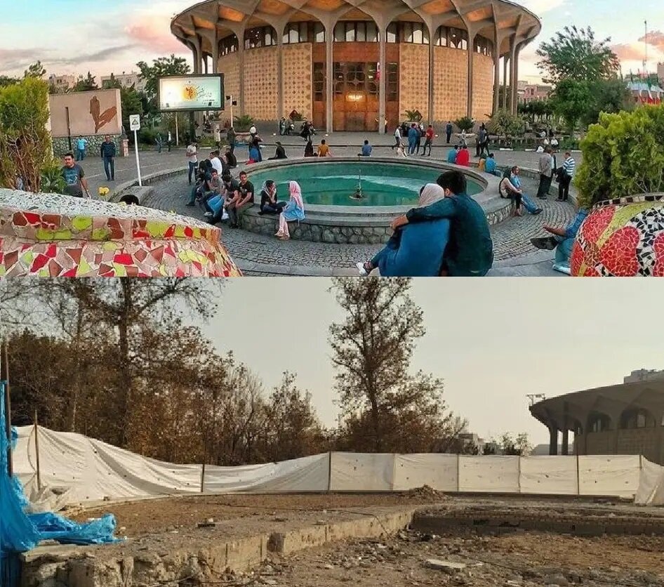 آیا شهرداری حوض تئاتر شهر را با خاک یکسان کرد؟ / توضیحات مدیر تئاتر شهر