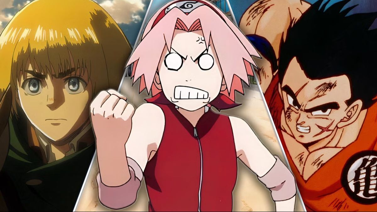 10 شخصیت انیمه که به اندازه ساکورا در ناروتو بی ارزش هستند!