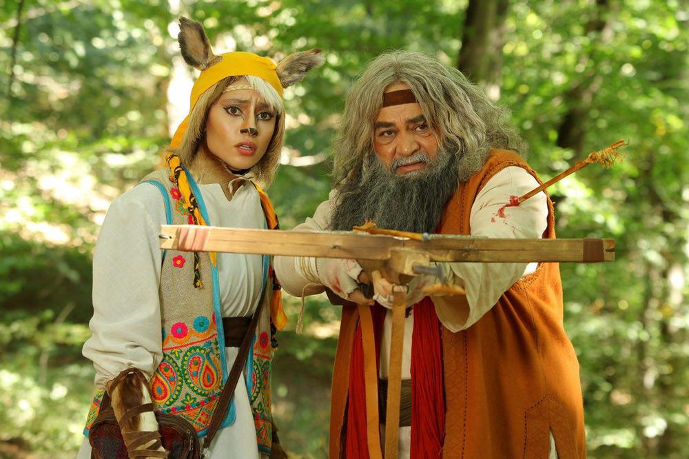 محمدرضا شریفی نیا و ترلان پروانه در فیلم «پیشونی سفید2»