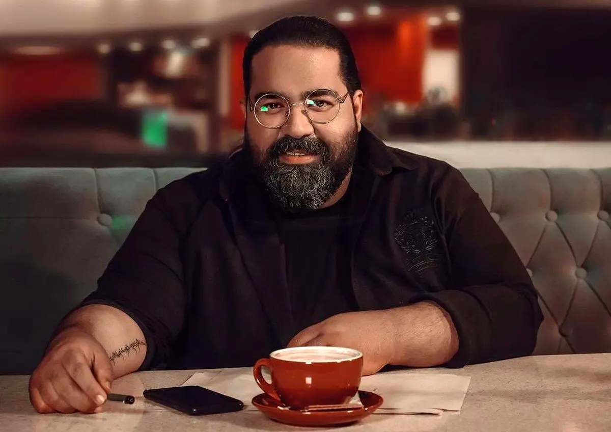 عکس شاعرانه رضا صادقی با دخترش + عکس