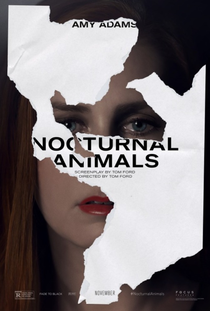 پوستر فیلم «حیوانات شب زی»(Nocturnal Animals) با بازی امی آدامز