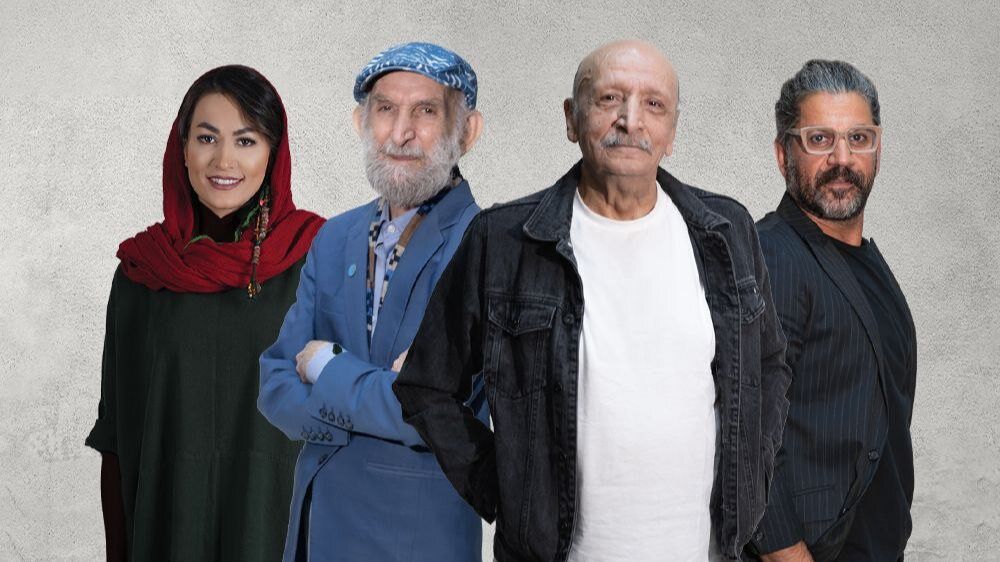 اسماعیل خلج و اصغر سمسارزاده در «دوستان با محبت» حمید جبلی