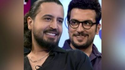 سلفی امیرحسین قیاسی و مهرداد صدیقیان وسط خیابان!