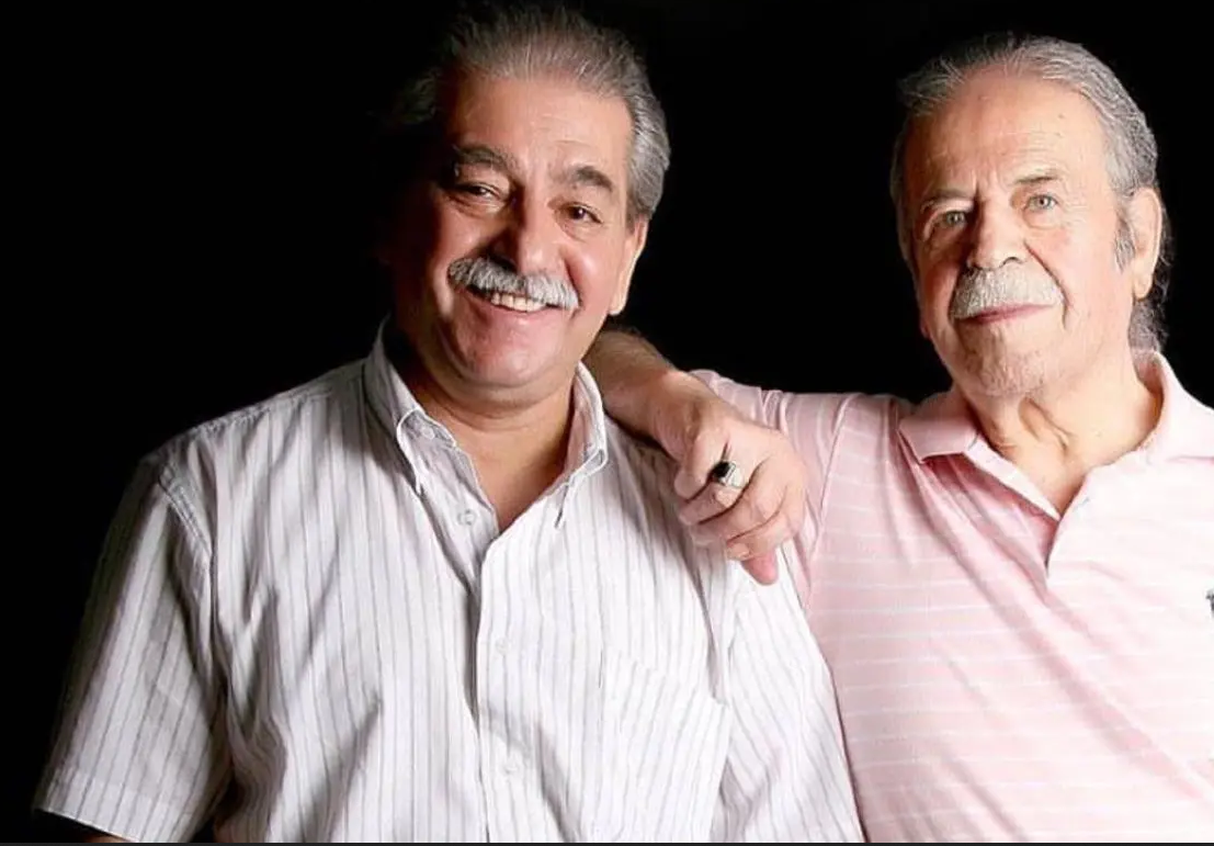 آلبوم ازدواج اسماعیل شنگله و همسر زیبایش در قبل انقلاب