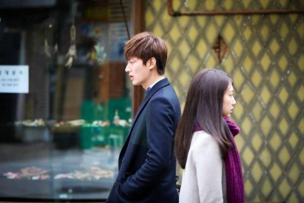 لی مین هو و پارک شین هه در «وارثان» (The Heirs)