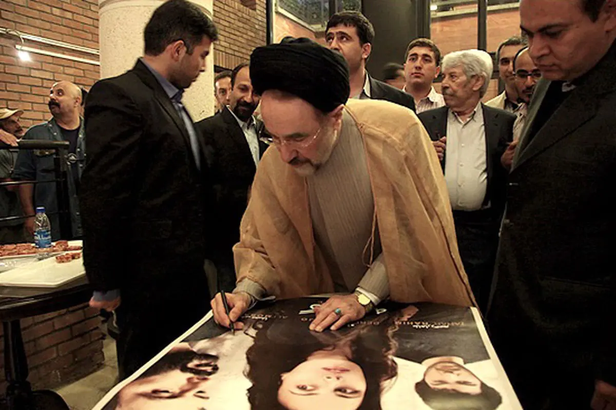 بازگشت سید محمد خاتمی به عرصه سینما | عکس