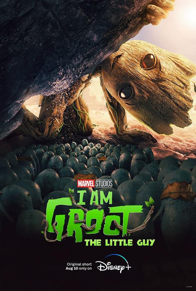 وین دیزل در پوستر سریال «من گروت هستم»(I Am Groot)