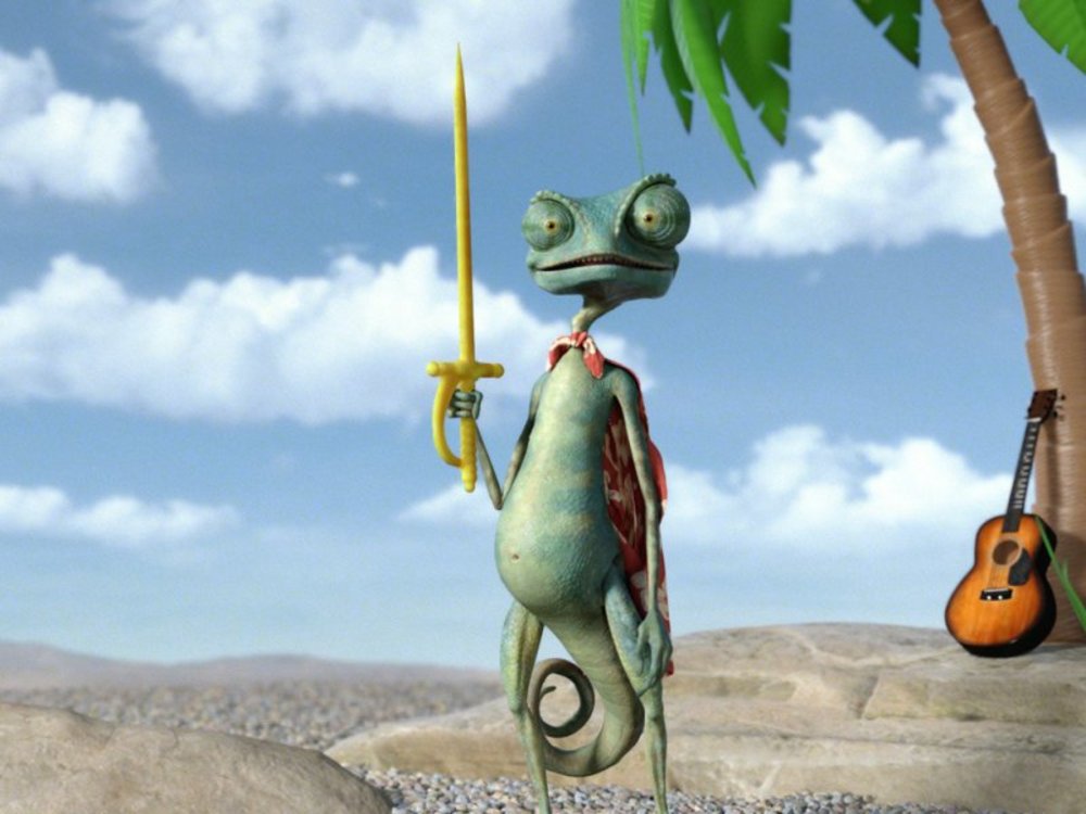 نمایی از فیلم «رنگو»(rango)