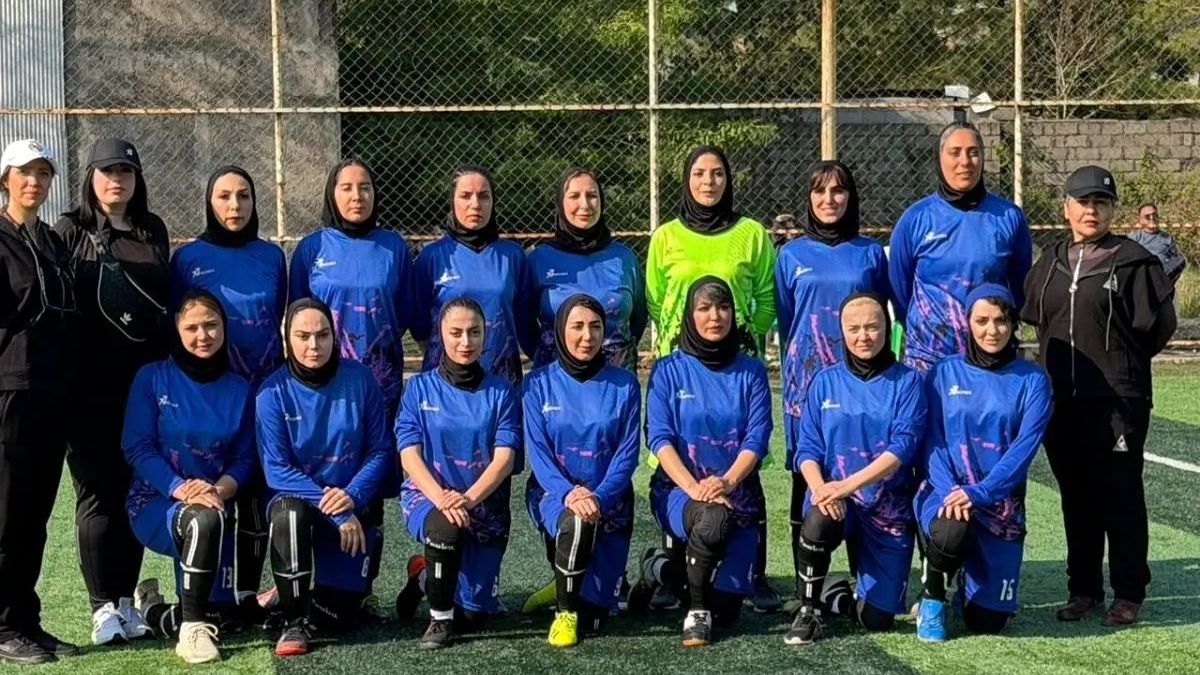 تصاویر؛ مرجانه گلچین فوتبالیست شد!