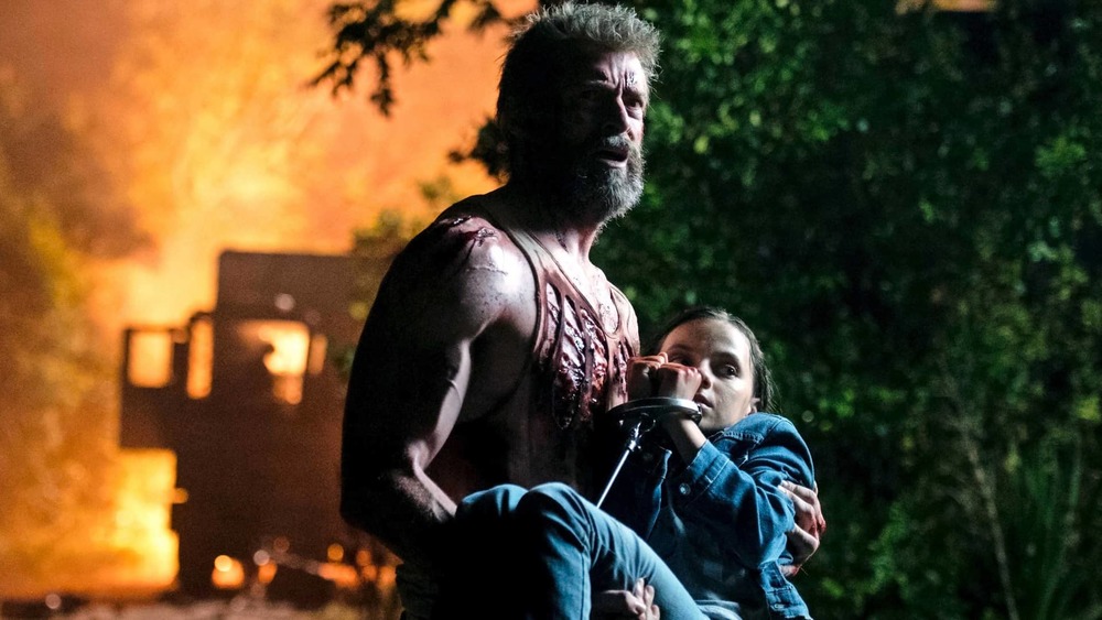 هیو جکمن و دافنه کین در فیلم «لوگان»(logan)