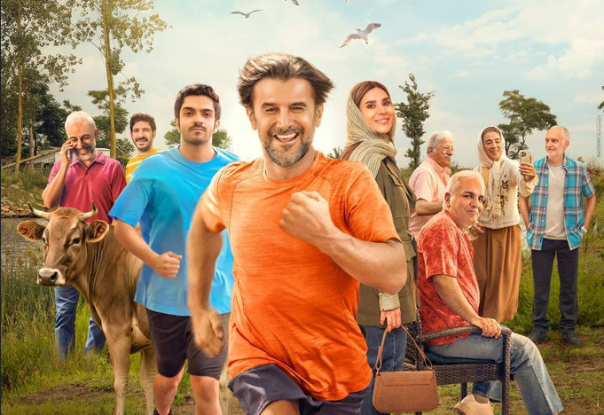 آنونس فیلم «استخر» (سروش صحت) با بازی امین حیایی، سحر دولتشاهی و مهران مدیری