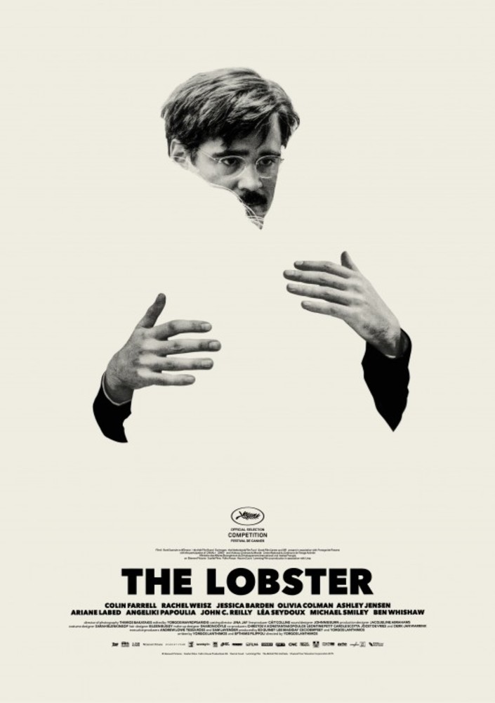 پوستر فیلم «خرچنگ»(the lobster) با بازی کالین فارل