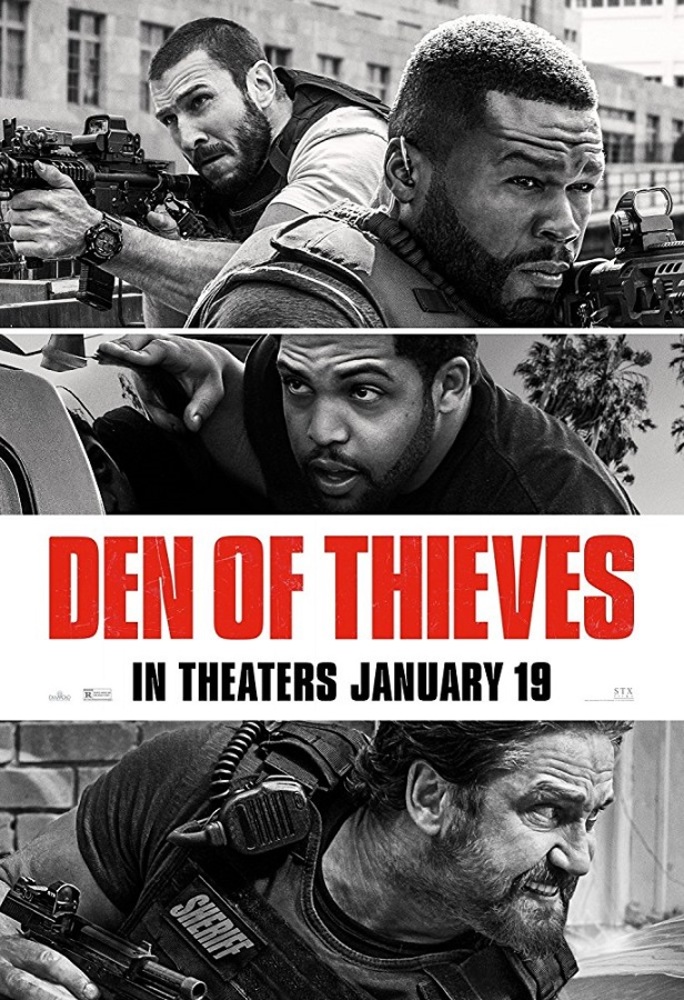 پوستر فیلم سینمایی «کمینگاه دزدان» (Den of Thieves)