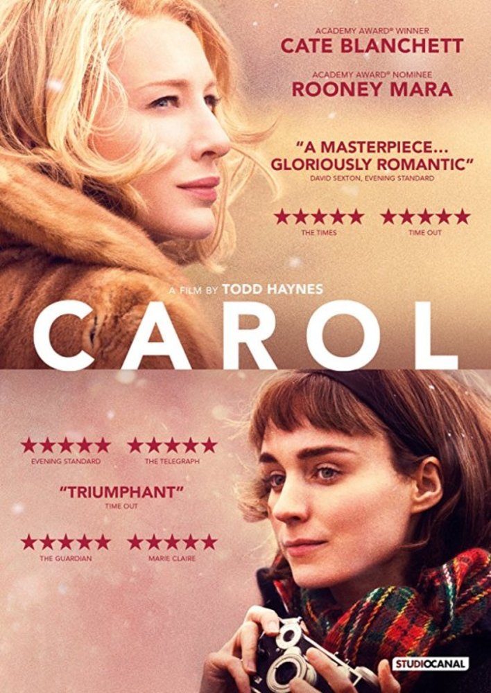 پوستر فیلم «کارول»(carol) با بازی کیت بلانشت و رونی مارا