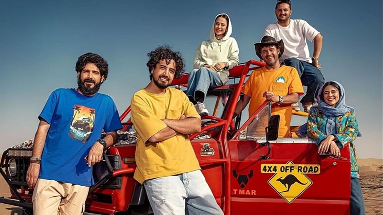 قاب عاشقانه شاهینِ سریال «جان سخت» و همسرش