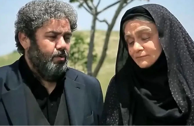 عکس / چهره واقعی و تیپ و استایل فانتزی «آق ننه» سریال آنام خارج از سریال