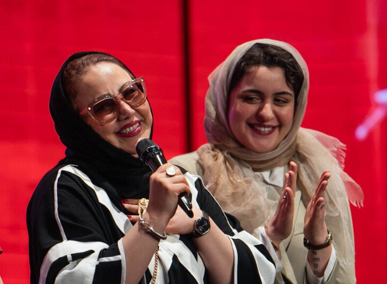 عکس جذاب بازیگران معروف سریال یزدان در اکران عمومی
