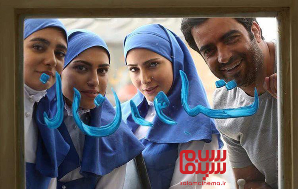 منوچهر هادی، لیندا کیانی، مهناز خوشخو و سمیرا حسنپور در پشت صحنه سریال «دل دادگان»