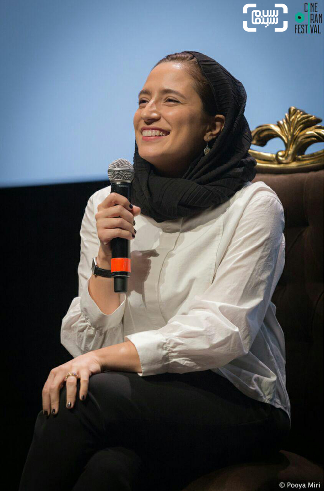 نگار جواهریان در نشست پرسش و پاسخ «نگار» در سومین جشنواره فیلم سینهایران