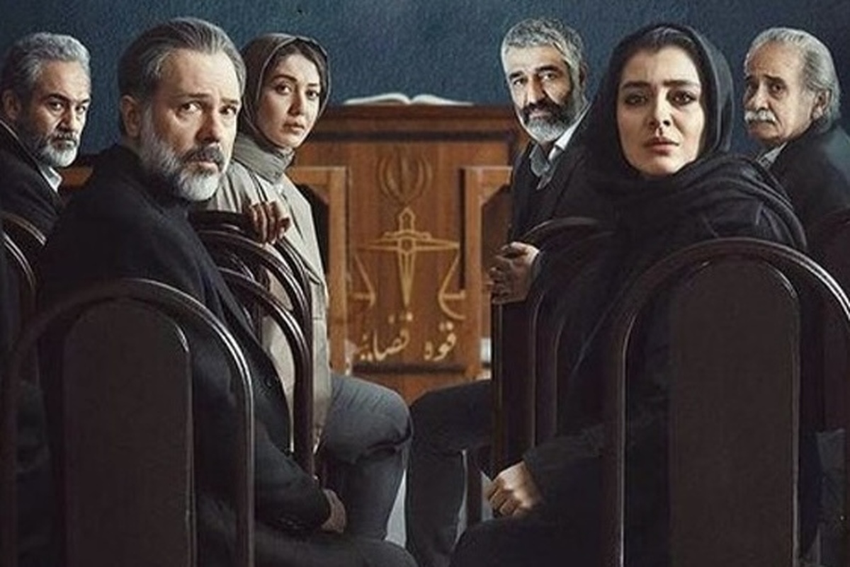 عکس دسته جمعی ستارگان در پشت صحنه سریال محکوم