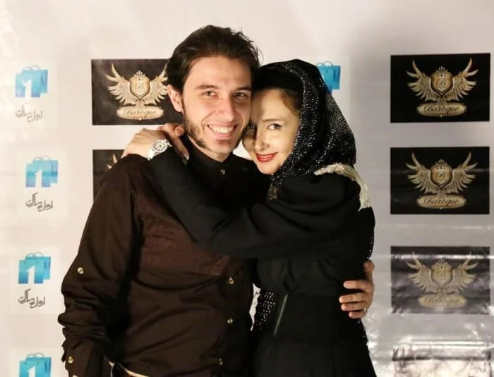 کتایون ریاحی و پسرش