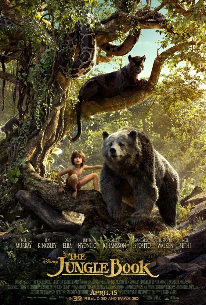 پوستر فیلم «کتاب جنگل»(The Jungle Book)