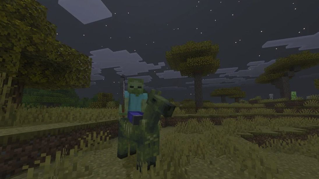 راهنمای اسب زامبی در ماینکرفت | مدل اسپاون شدن، اهلی کردن و کاربردها