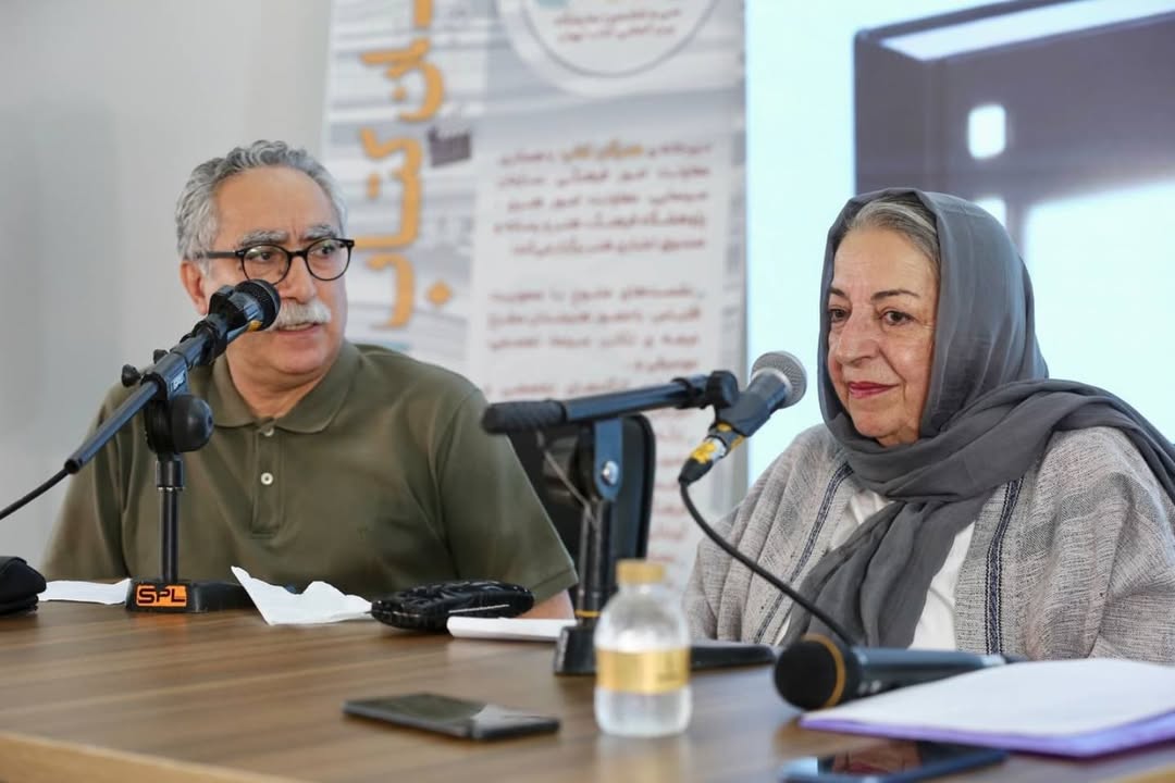 گزارش تصویری نهمین نشست «کتاب و سینما» با حضور مرضیه برومند