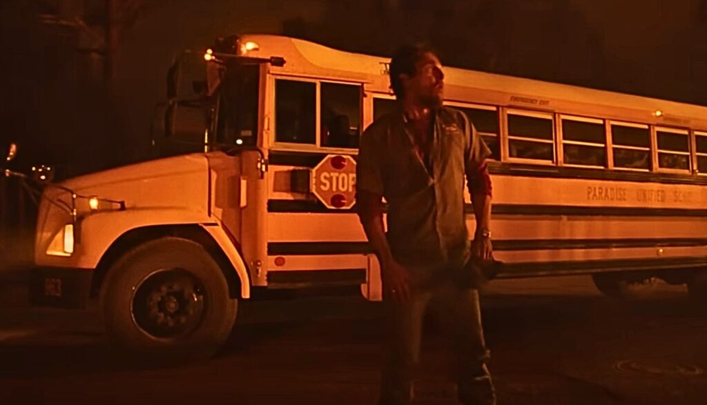 پشت صحنه The Lost Bus:  خلاقیت پل گرینگرس در به تصویر کشیدن واقعی آتش‌سوزی‌ها