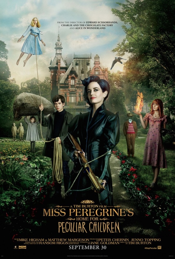 پوستر فیلم «خانه دوشیزه پرگرین برای بچه‌های عجیب و غریب»(miss peregrine's home for peculiar children)