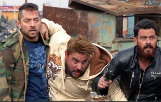 سفر در زمان؛ «محسن کیایی، سحر دولتشاهی و بهرام رادان» در نشست خبری فیلم بارکد؛ سال 94