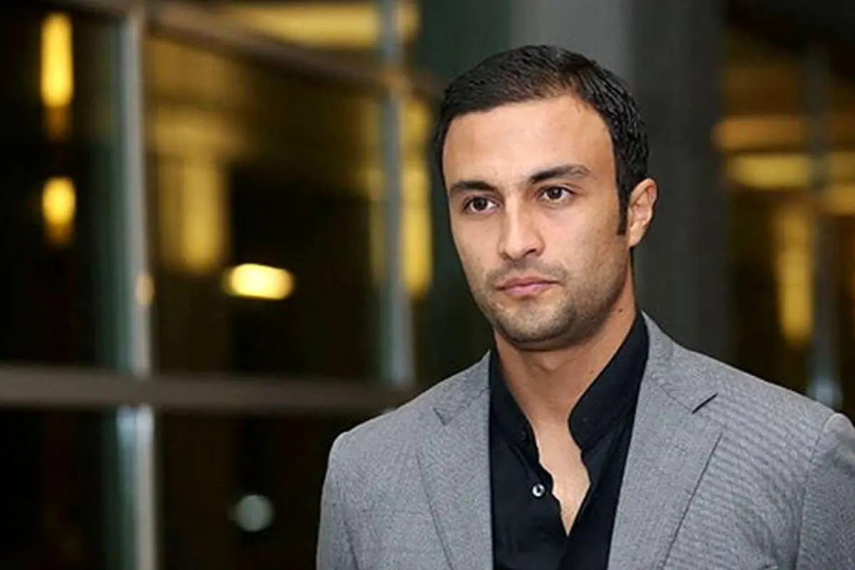 امیر جدیدی در حال انجام تفریح محبوبش