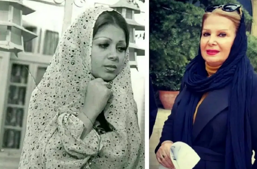 سفر در زمان؛ «شورانگیز طباطبایی» در کنار پسرش «باران صالح علاء»؛ سال 99