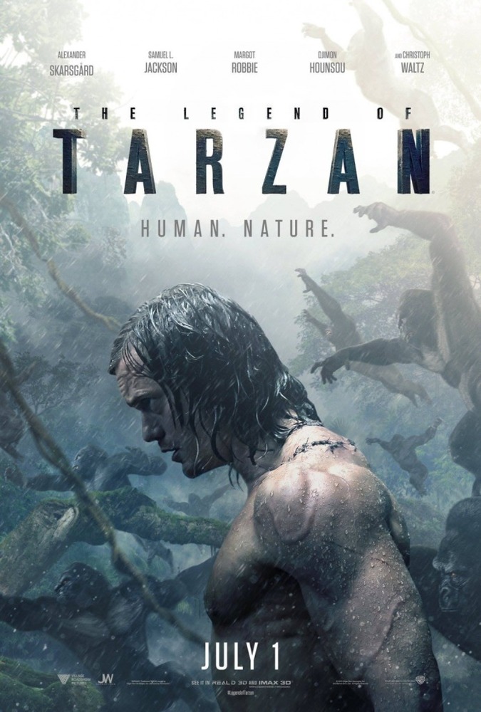 پوستر فیلم «افسانه تارزان»(the legend of tarzan)