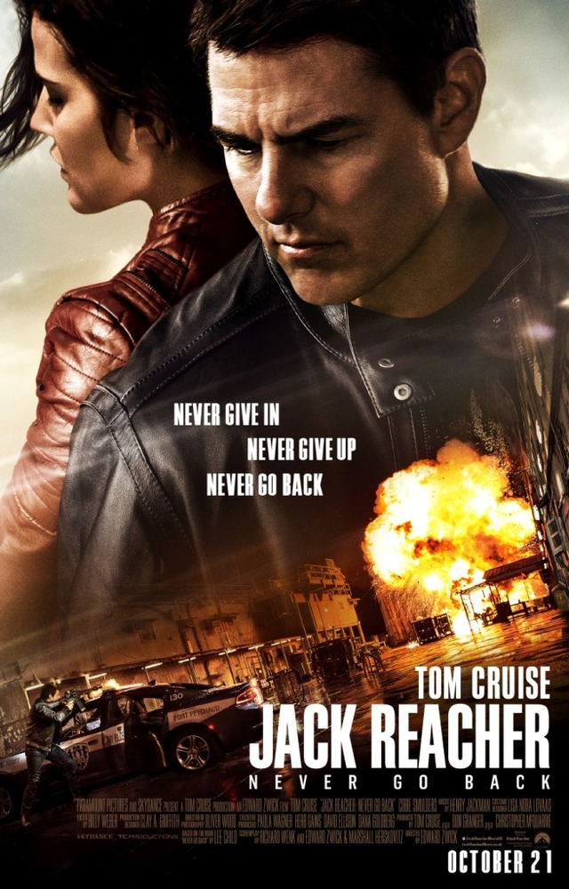 پوستر فیلم «جک ریچر: هرگز برنگرد»(Jack Reacher: Never Go Back)