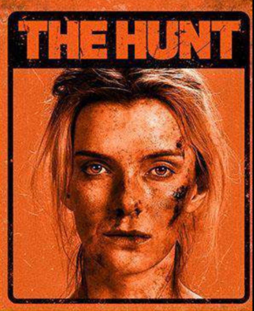 بتی گیلپین در پوستر فیلم «شکار» (The Hunt)