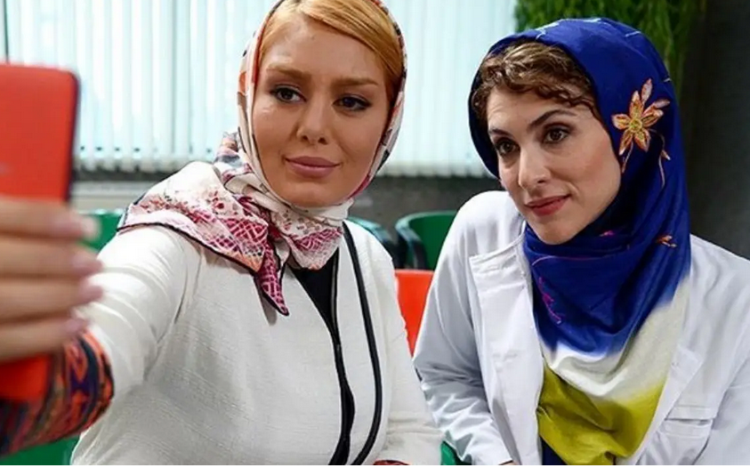 سفر در زمان؛ «سحر قریشی» با لباس عروس در پشت‌صحنه «ثبت با سند برابر است»